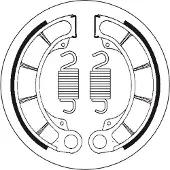 SBS P2198 Bremseklodser