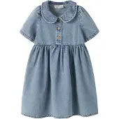 Name It Mini Løs Pasform Denimkjole