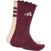 Adidas Sportssokker 'Glow 2 Pack' beige / bordeaux