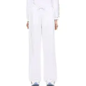 EA7 EA7til kvinder. 7W001155_AF12501 Hvide Ventus Natural bukser (S), Casual, Genanvendt polister