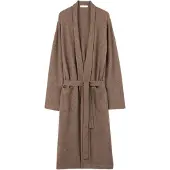GOBI Cashmere Lang badedragt 'Men's Cashmere Robe' taupe