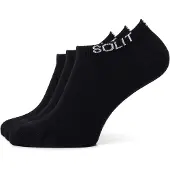 SOLIT socks Sokker 'Classic Cotton (zwart)' sort