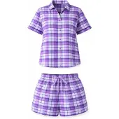 LEAFLETIC Pyjamas lilla-meleret