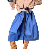 IUnique Nederdel 'Denim Balloon Skirt' blue denim
