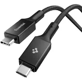 Spigen Essential EB10010CC USB-C-kabel 100W - 5Gb/s, 1m - Sort