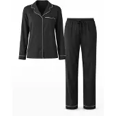 LEAFLETIC Pyjamas 'Women’s Nightwear Long set' sort