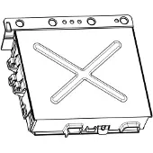 Electrolux ikke konfigureret elektronik, komplet 1113390304