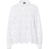 Pieces Bluse 'PCVILDE' hvid