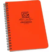 Rite in the rain Side Spiral Notebook, orange