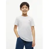 Tommy Hilfiger T-Shirt - Team Tommy - Hvid - - 4 år (104) - T-Shirt