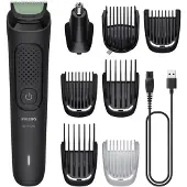 Philips Maszynka do włosów Multigroom series 3000 MG3910/40 9-in-1, Face and Hair (MG3940/15)