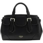 GUESS Skuldertaske 'Sac Bandoulière Diana Maxi Satchel Black' sort
