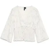 Vero Moda Bluse 'VMGabi' hvid