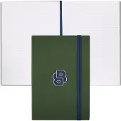 BOSS Grøn A5-notesbog med Double B-monogram