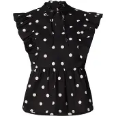 ONLY Bluse 'ONLKai' sort / hvid