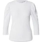 Vila Bluse 'VIAnine' hvid