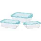 Excellent houseware Cristal Madpakke 3 Enheder