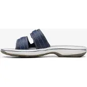 Clarks Dame Brinkley Piper Sandaler Navy