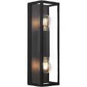 Eglo AMEZOLA VÆG IP44 2XE27 H380 SORT