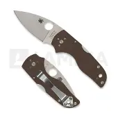 Spyderco Lil Native Mid Blacklock Brown G10 CPM15V SPRINT foldekniv