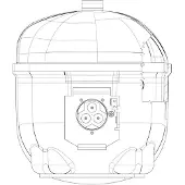 Electrolux kompressor, komplet 2425088511