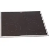 Electrolux glasoverplade med ramme, inox, Voss-, 576x516mm 140054036011