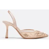 Stradivarius Højhælede Mesh-Sko Med Strass 1-102 39