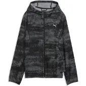 Puma Run Velocity Printed Woven Jacket Women, Clothing, Black, L
