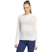 Adidas Soft Lux Sheer Hooded T-shirt Med Lange ærmer