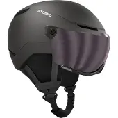 Atomic Revent Visor, skihjelm med visir, junior, sort