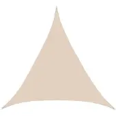 INF Trekantet Solsejl / Sejldug Beige S