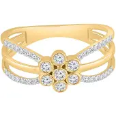 Diamant Exquis Ring guld
