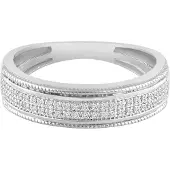 Diamant Exquis Ring sølv