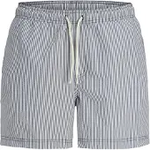Jack & Jones Badeshorts 'JPSTMaui' navy / æggeskal
