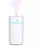 INF Genopladelig Aroma Diffuser Luftfugter med Ambient Lys White