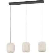 Eglo BELGRAVE LANGBORD L880 3XE27 SORT/HVID FSC