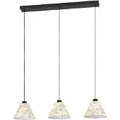 Eglo OXPARK LANGBORD L920 3XE27 BAMBUS BLAD LYS