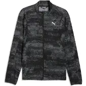 Puma Run Velocity Printed Track Jacket Men, Clothing, Black, L