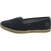 Rieker Espadrillaer natblå / brandrød / hvid