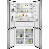 AEG RMB952D6VU, Fritstående, Fransk dør, Rustfrit stål, Berøring, LCD, Glas