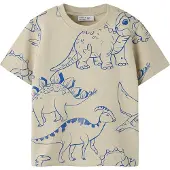 Name it T-shirt - Sweat - NmmHino - Peyote - - 2 år (92) - T-Shirt