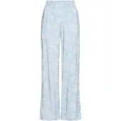 LASCANA Pyjamasbukser lyseblå / hvid