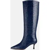 L37 HANDMADE SHOES Boots 'SOMEBODY TOLD ME' blå