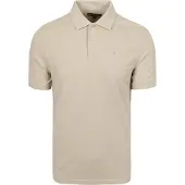 Barbour Piqué Polo Beige måle