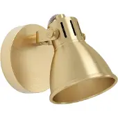 Eglo SERAS spot, børstet stål/guld