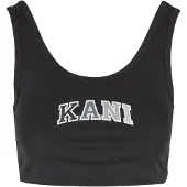 Karl kani Overdel grå / mørkegrå / sort / hvid