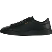 BOSS BOSStil mænd. 50552853 Kieran Tenn sorte lædersneakers (40), Fast, Blonder, Casual