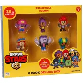 Pmi Kids World BRAWL STARS S2 FIGURER - 8 PAKKE DELUXE BOX VER.A