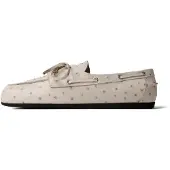L37 HANDMADE SHOES Mokassin 'SLOW LIFE' hvid-meleret
