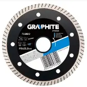 Graphite Diamantskive 115 x 22,2 mm, turbo supertynd